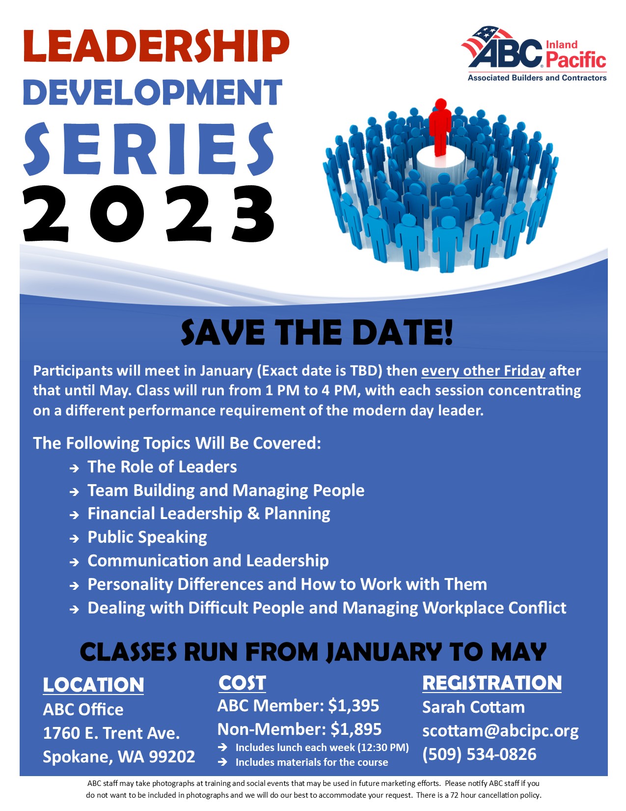 Save the Date Leadership 2023